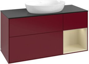 V&B Waschtischunterschrank Finion in Lackausführung, Breite: 120 cm, Tiefe: 50,1 cm, Höhe: 50,1 cm - Bild 1