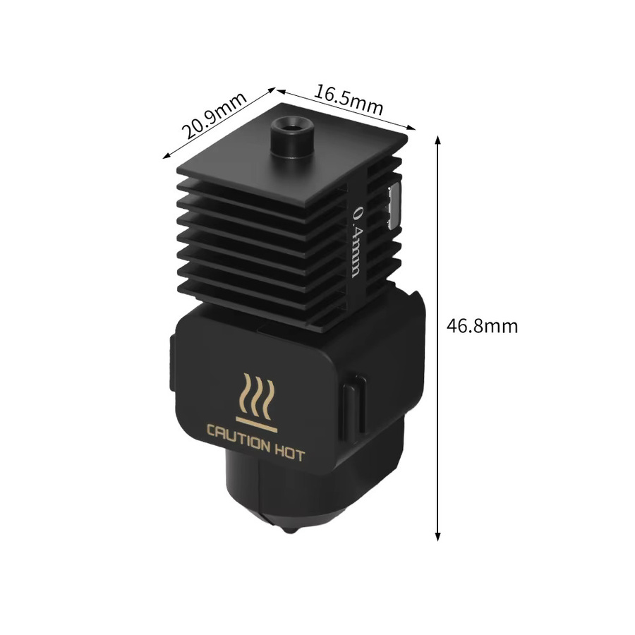 Bambu Lab A1 Mini Hotend-Kit mit gehärteten Stahl-Düsen (0,2/0,4/0,6/0,8 mm) für FDM 3D-Drucker - Bild 5