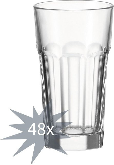 Leonardo Longdrinkgläser Rock Tumbler transparent 340 ml - Bild 1