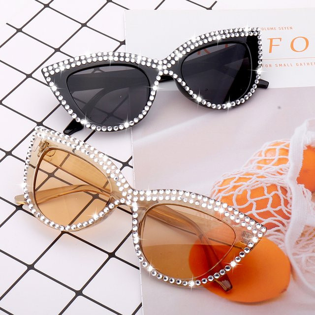 TAMWY Korrektionsbrille Cat Eye, Vollrand, Kunststoff, Schwarz, Damen - Bild 1
