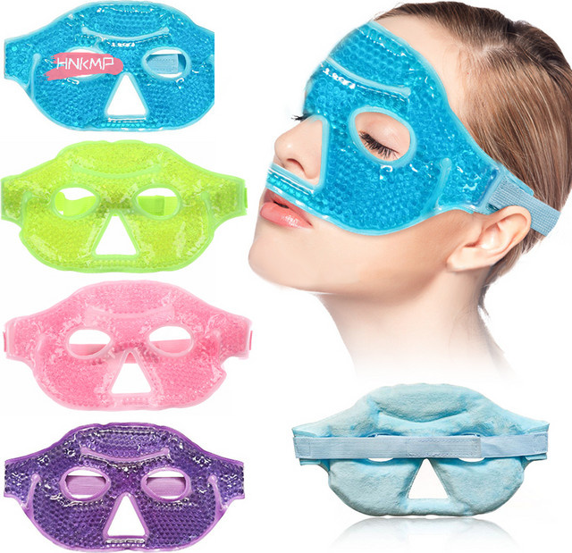 HNKMP Augenmaske mit Gelperlen, Unisex - Bild 1
