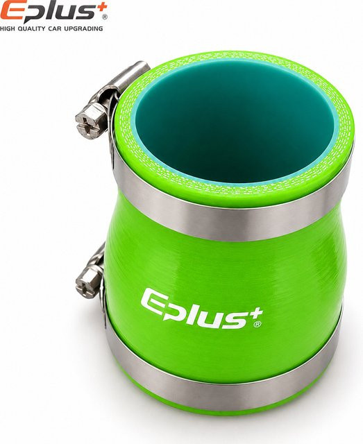 Eplus+ Grüner Silikon-Kupplungsadapter für Auto-Kühler und Turbo-Ladeluftkühler, Universeller Silikagel-Schlauch als Reduzierstück und gerader Adapter - Bild 1