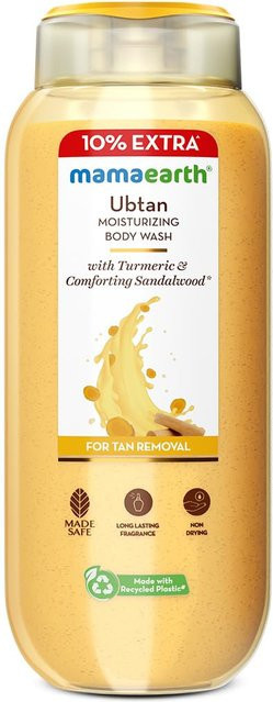 Mamaearth Ubtan Feuchtigkeitsspendendes Duschgel, 275 ml, Unisex - Bild 1
