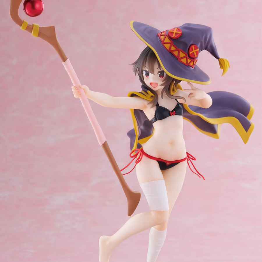 Bandai KonoSuba Megumin Actionfigur, Einzelfigur, 18 cm - Bild 2