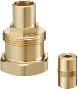 Oventrop Verlängerung Unibox 20mm für RTLH-Ventil in Gold - Bild 1