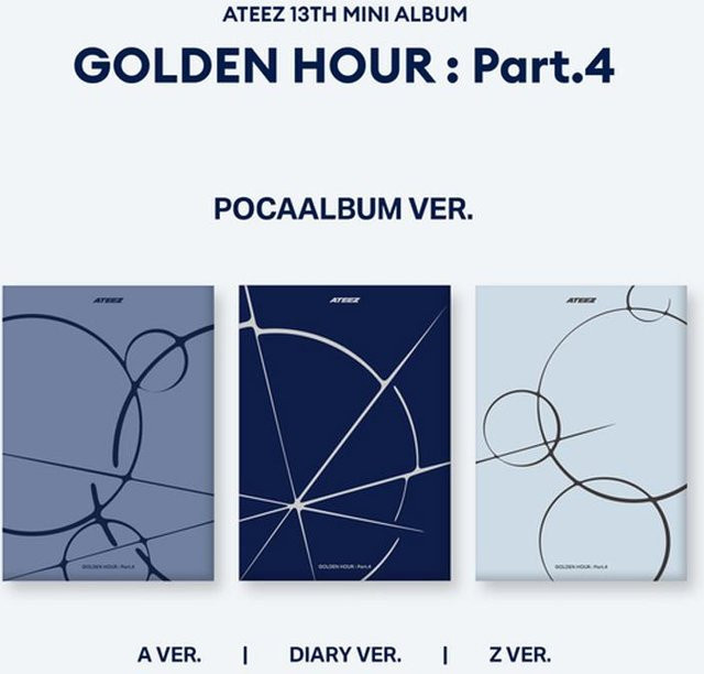 13. Mini-Album [Golden Hour : Teil 4] Pocaalbum-Version 3, ATEEZ - Bild 1