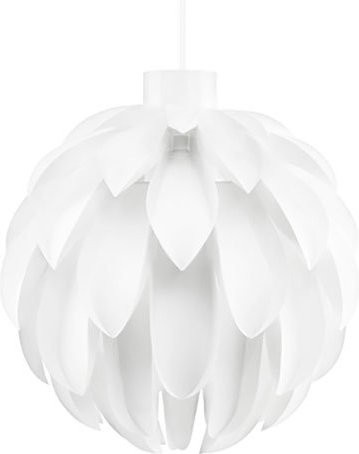 Normann Copenhagen Norm 12 Pendelleuchte in Weiß mit blütenförmigem Design - Bild 1