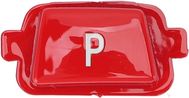 Neoglint Sportlicher Gangschaltknauf mit P-Taste in Rot für 1-7 Gänge - Bild 1