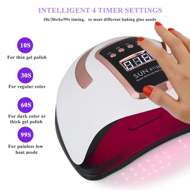 TFSCLOIN SUN X11MAX UV LED Nagellampe, 90 LEDs, Unisex - Bild 2