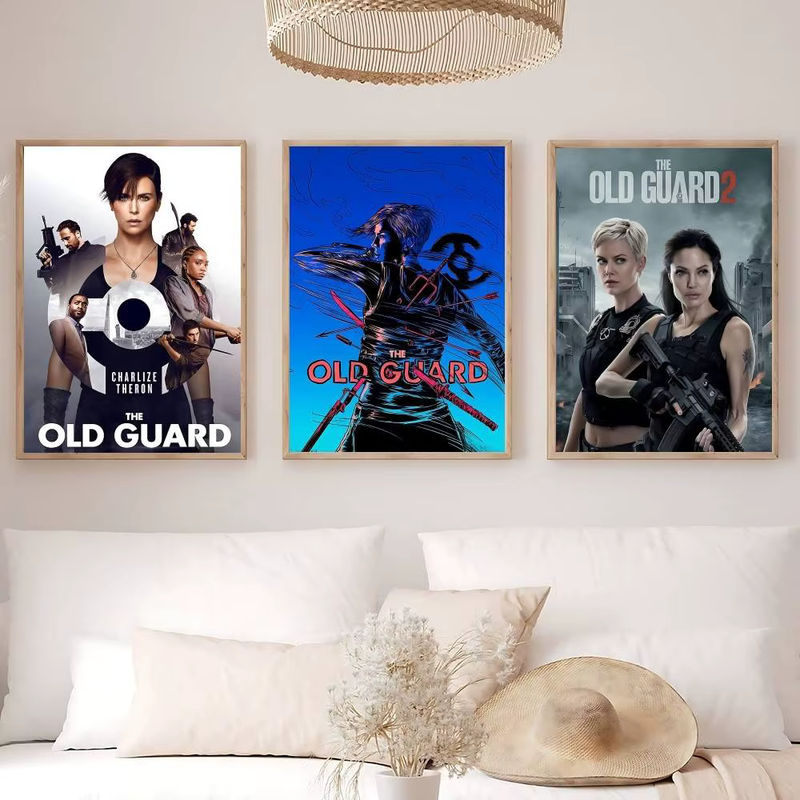 Kayou G-Guard Vintage Poster in HD-Qualität, mehrfarbiges Retro-Wandbild als Rahmenlose Wanddekoration für dein Zuhause - Bild 6