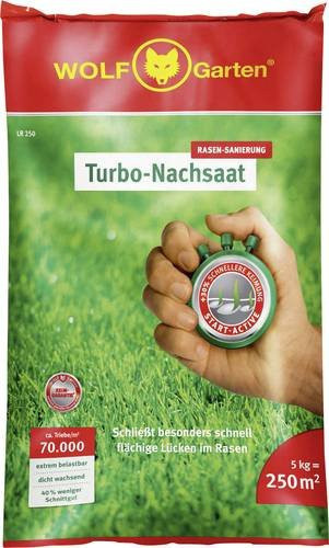 WOLF-Garten Nachsaat Rasen 250 g - Bild 1