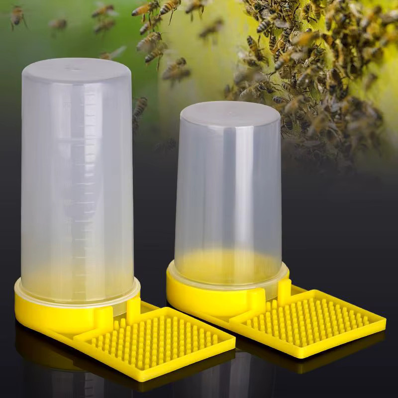 JIECARE Bee Feeder Gelber Bienenfutterspender mit hoher Kapazität für die Bienenzucht - Bild 3