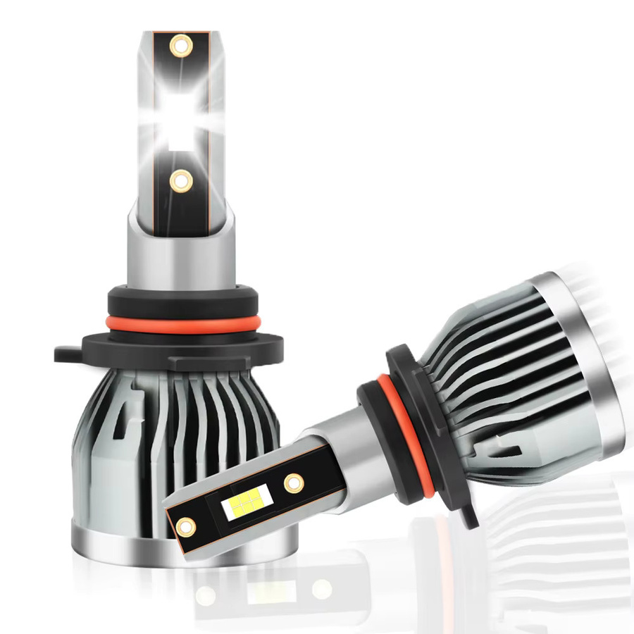 Roadsun Auto-LED-Scheinwerfer 9005 9006 mit integriertem Treiber und 3570 CSP-Chips in Silber - Bild 5