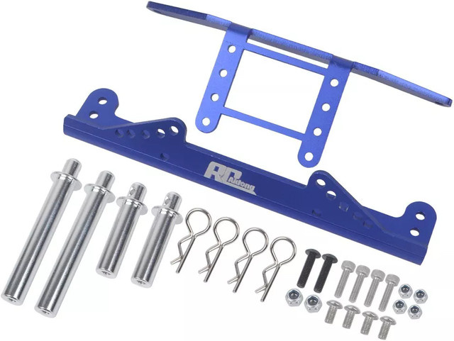 Traxxas Aluminium-Karosseriehalterungen vorne und hinten, Zubehör, Metall - Bild 1