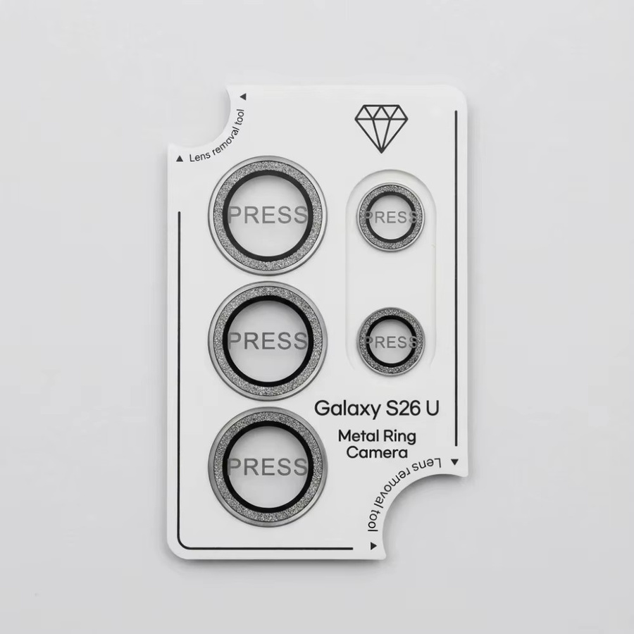 Glitzer Bling Rückkamera-Schutz aus gehärtetem Glas für Samsung Galaxy S26 Ultra, S26Plus, S25 und S24 Ultra Plus in Multicolour - Bild 2