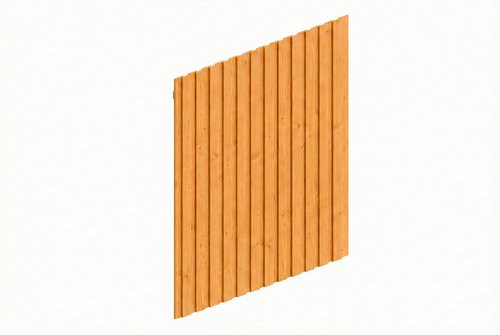 SKANHOLZ Carport-Seitenwand aus Fichte in Eiche Hell und Beige, B: 230 cm, H: 330 cm - Bild 1