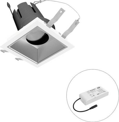 EVN LED-Deckenstrahler F03R14SM1830L15D in Weiß, quadratisch und modern - Bild 1