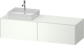 Duravit Waschtischunterschrank White Tulip in White, B/T: 160 x 55 cm - Bild 1