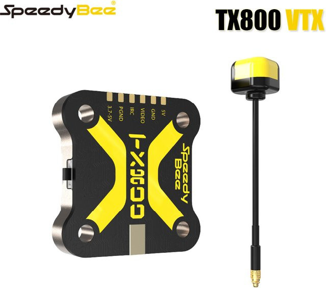 SpeedyBee TX800 VTX 5,8G Long Range Video Transmitter mit 48 Kanälen und PitMode für RC FPV Drohnen - Bild 1