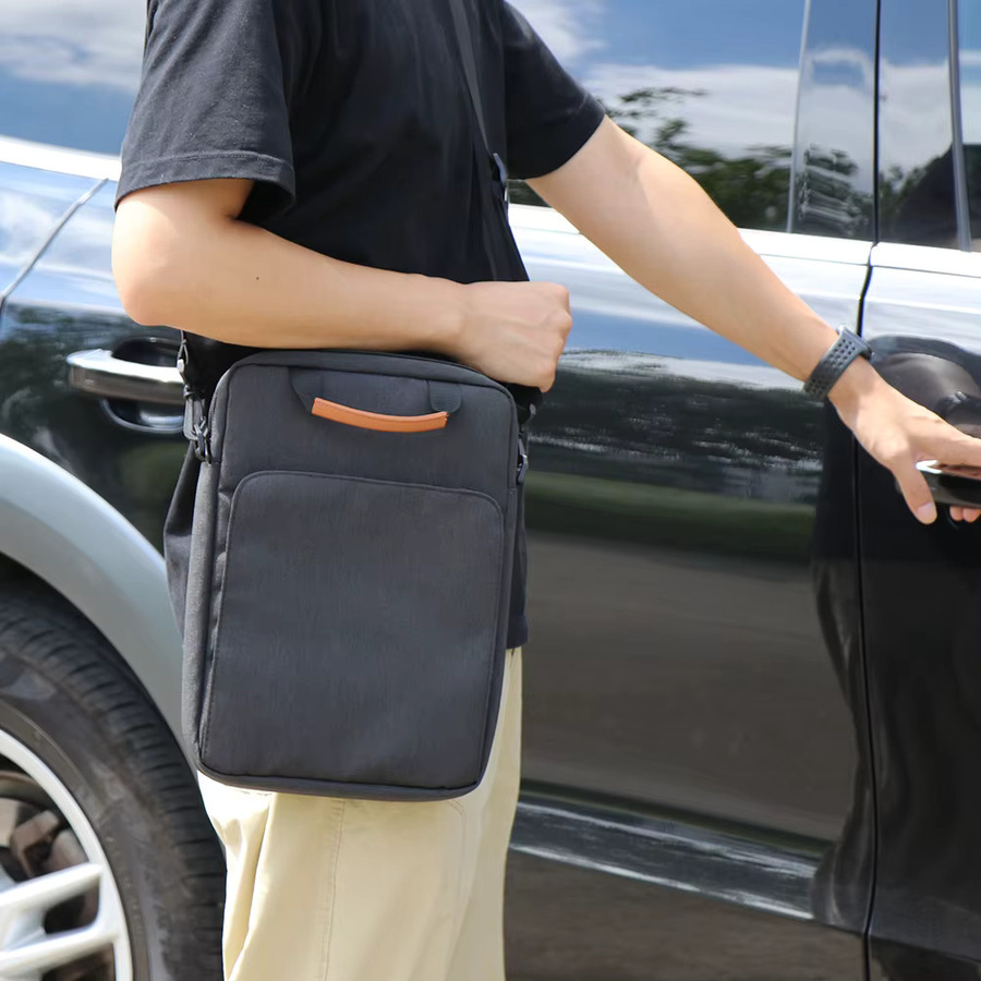 ValueWin Tablet-Schultertasche für 12 bis 13,3 Zoll, Laptop-Tasche und Aktentasche, Schwarz - Bild 6