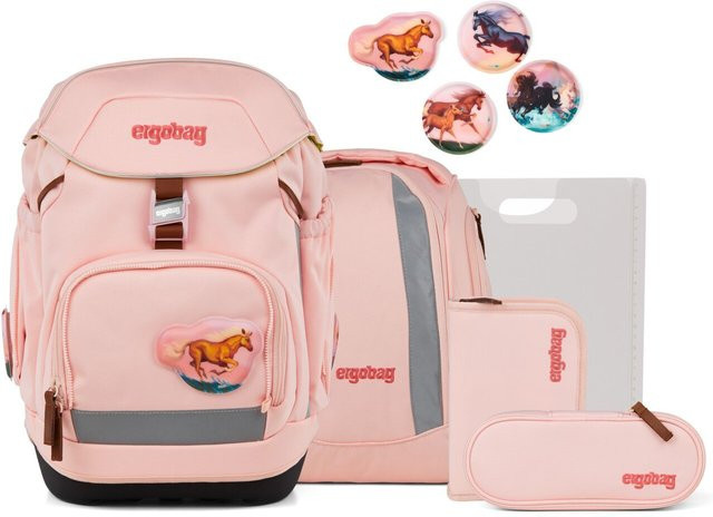 ergobag pack Nordic Horizon Schulranzen 6-teiliges Set Special Edition 2026 in Pink - Bild 1