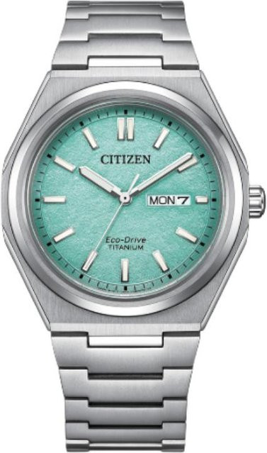Citizen Armbanduhr, Solar, Titan, 39,5 mm, Herren, Navy Blue - Bild 1