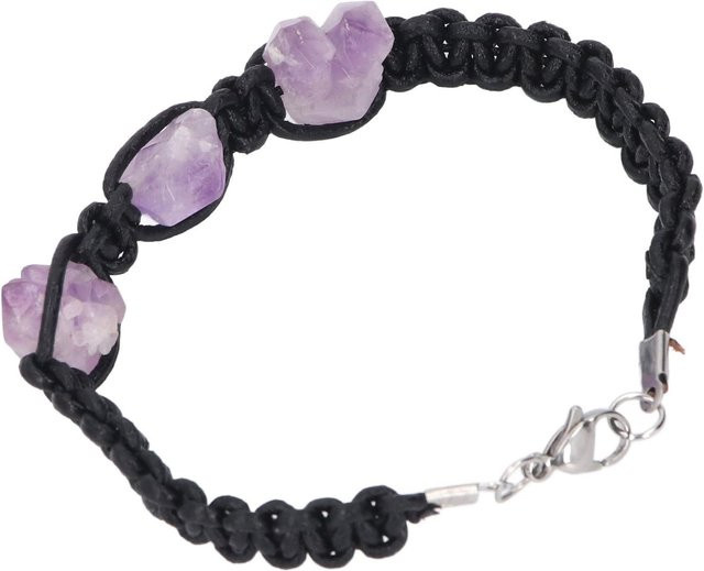 GoolRC Armband, geflochtenes Handseil, Kristallsteine, gray, Damen - Bild 1