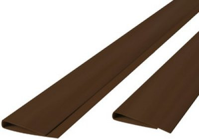 Sichtschutzmatte aus PVC in Bambusoptik, Farbe Braun, Höhe: 200 cm - Bild 1