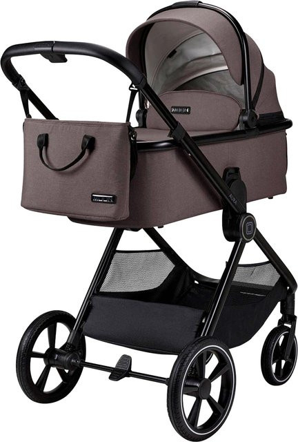 Moon Kombikinderwagen Aura Trio-Set inkl. Babyschale Cosmo 2.0 braun - Bild 1