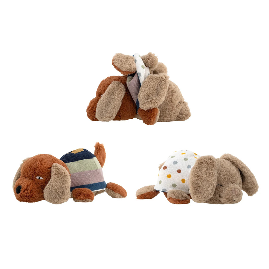 Bloomingville Mini Kuscheltier Hund und Kaninchen Charlie, Plüsch / Textil - Bild 1