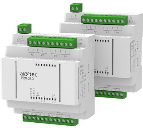 AkYtec SPS-Erweiterungsmodul PRM.230.2 138121 in Weiß, 230 V/AC - Bild 1