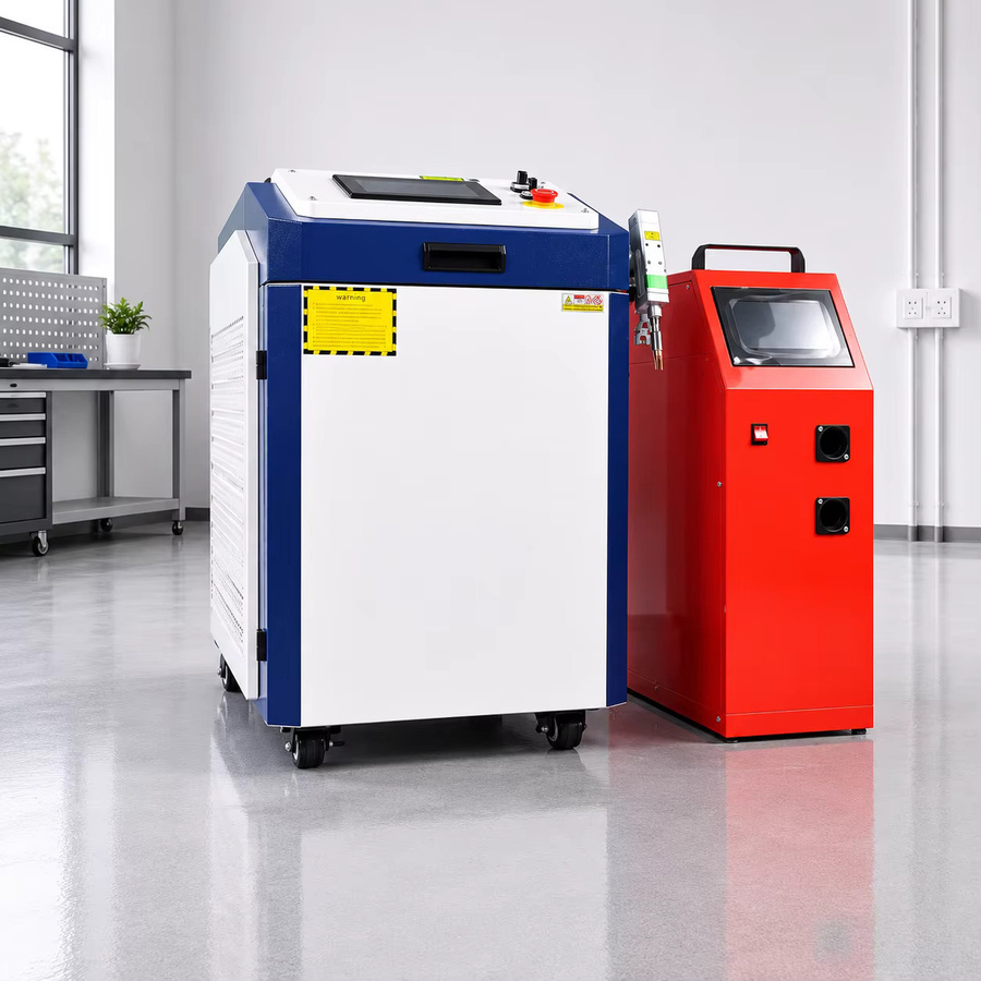 Raycus 3000W SUP28T 4-in-1 Handgeführte Laserschweißmaschine zum Schweißen, Schneiden und Reinigen mit 380V 3-Phasen Faserlaser-Technologie - Bild 2