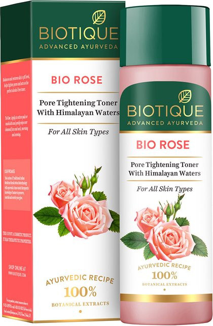 Biotique Bio Rose Gesichtswasser, 120 ml, Alle Hauttypen - Bild 1