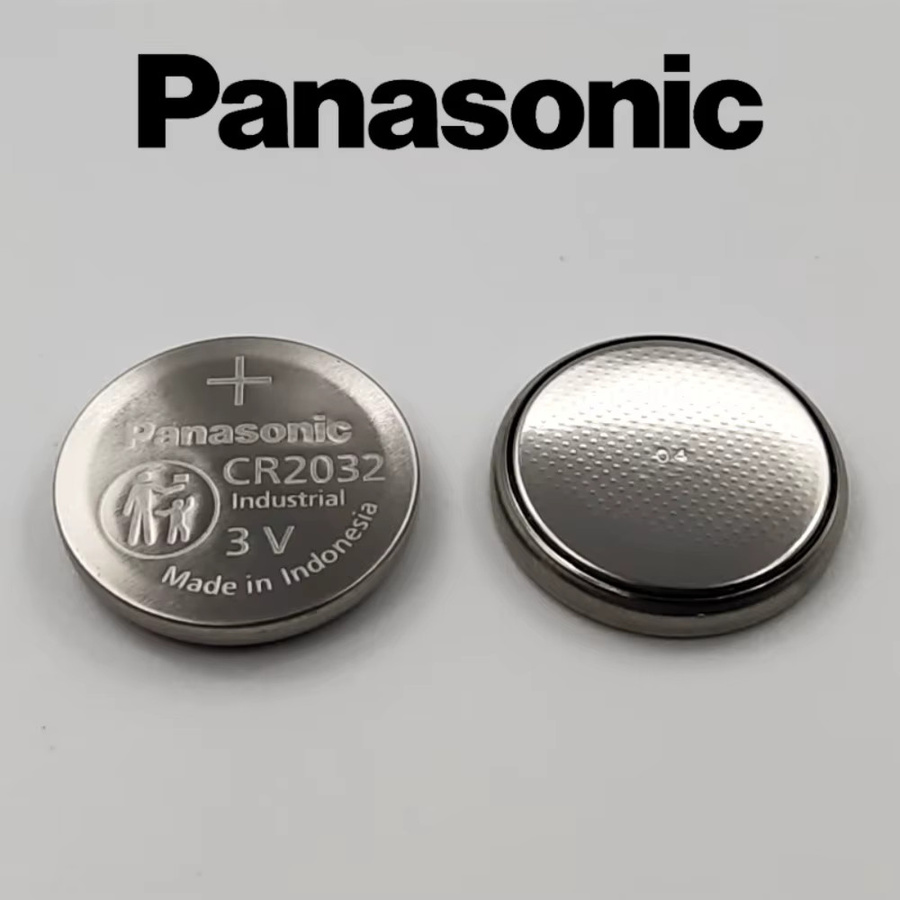 Panasonic CR2032 3V Lithium-Knopfzellen in Silber für Uhren, Taschenrechner und Fernbedienungen - Bild 2