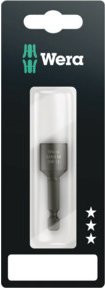Wera Steckschlüsseleinsätze magnetisch schwarz B: 11 mm, L: 50 mm - Bild 1
