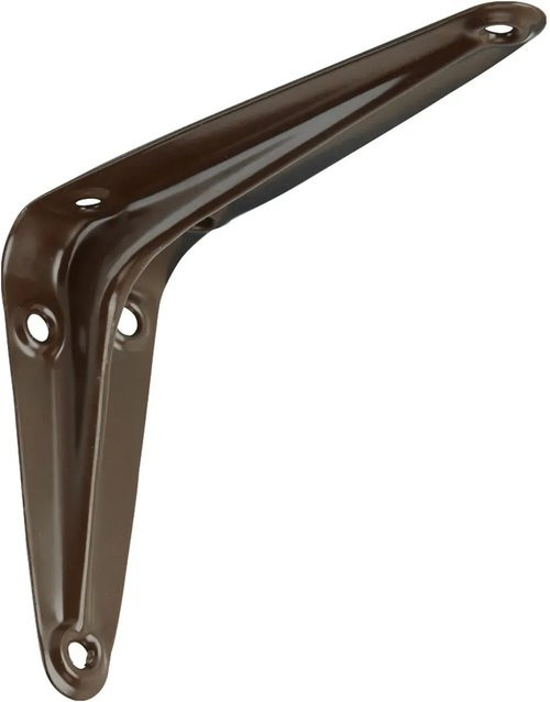 OBI Konsole Eris Braun aus Stahl, Wandmontage, Breite: 75 mm, Höhe: 100 mm - Bild 1