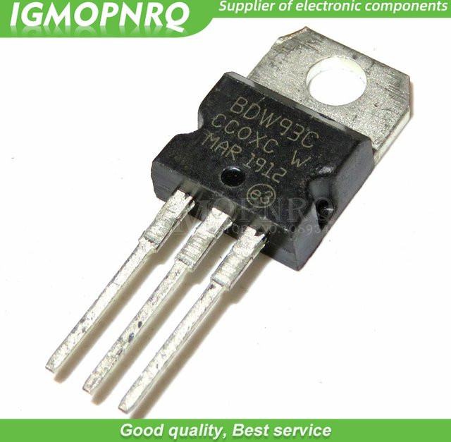 20 Stück BDW93C BDW93 NPN Transistor 100V 12A TO-220 in Schwarz - Bild 1