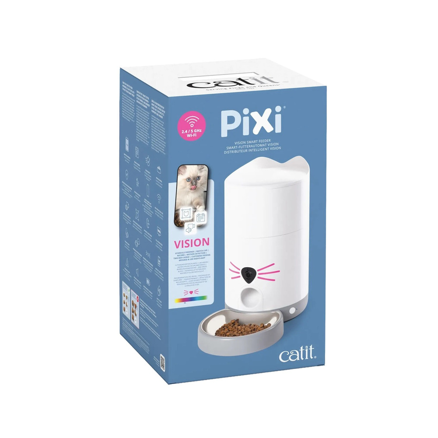 Catit Smart-Futterautomat Vision Pixi in Weiß - Bild 2