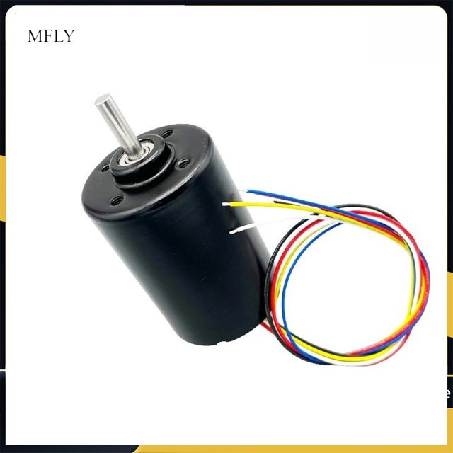 XMSJ Mini DC Bürstenloser Permanentmagnet-Getriebemotor mit Hall Drive, Hochgeschwindigkeitsmotor BL4260, Schwarz - Bild 1