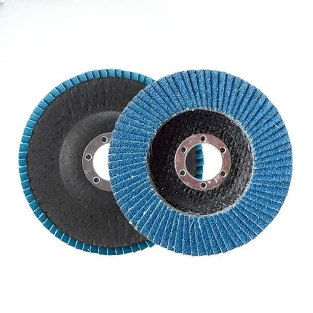 Sanke Rescue Metall-Schleifscheiben für Winkelschleifer, Durchmesser: 125 mm, Farbe: Blau - Bild 1