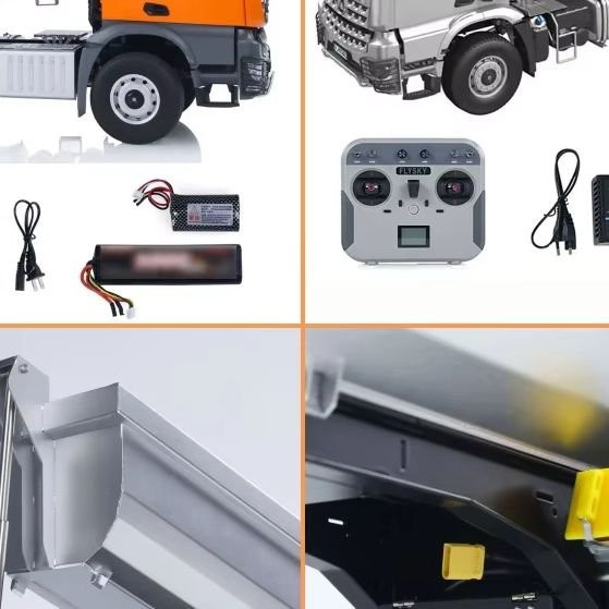 Kabolite 5801 4X4 RC Traktor 1/14, mit Sound und Licht, Spielzeug Modell - Bild 1