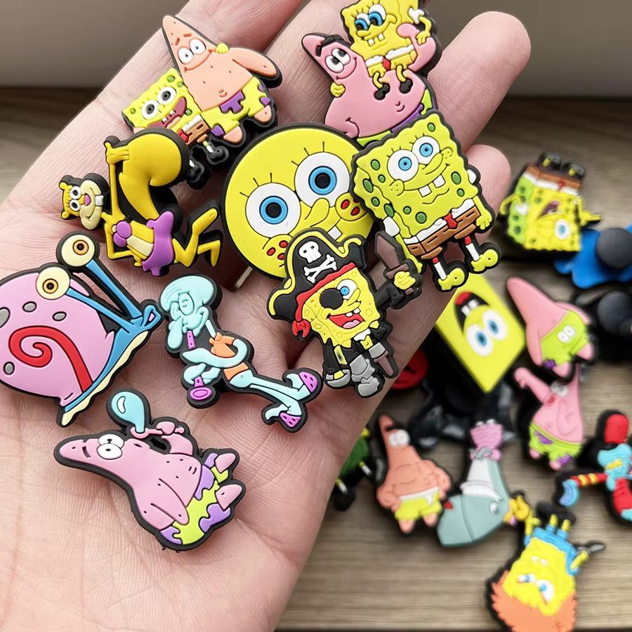 Bandai Schuhcharms SpongeBob Schwammkopf, PVC, Kinder - Bild 2