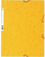 Exacompta Sammelmappe A4 aus Papier mit Gummiband in Gelb und Multicolour, FSC-zertifiziert - Bild 1