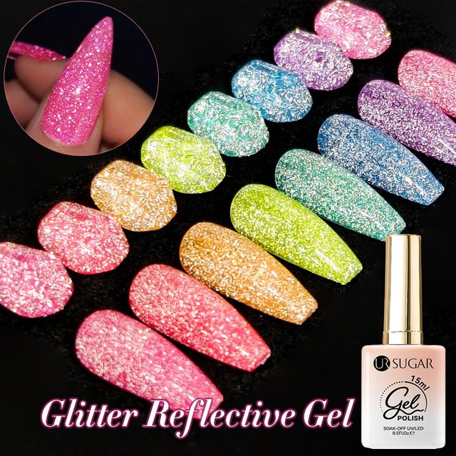 UR SUGAR Nagel-Gel-Lack, 15 ml, Schimmernd - Bild 1