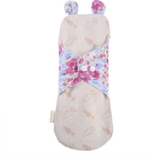 TOMTOP JMS Menstruationsbinden aus Bio-Baumwolle, 250 mm, weiß, Damen - Bild 1