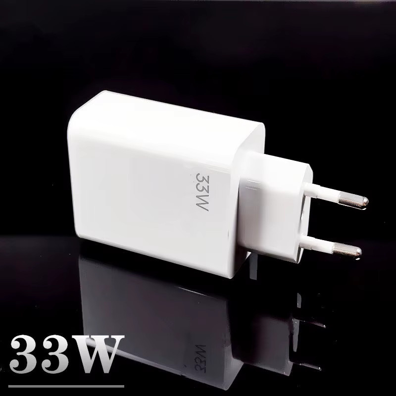 Xiaomi 33W Turbo Charge Ladegerät mit USB-C Kabel in Weiß für Redmi Note 9 Pro, POCO X3 NFC und Mi 10 Serie - Bild 2