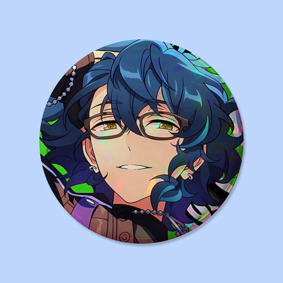 Tsumugi Aoba Spielfigur Anstecknadel Brosche aus Metall in Multicolour für Fans und Sammler - Bild 4