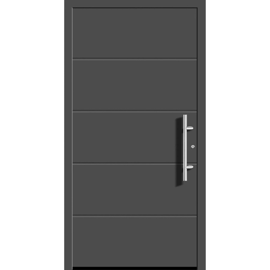 Aluminium-Haustür Splendoor Moderno in Anthrazit Metallic, Anschlag Rechts, B: 110 cm, H: 210 cm - Bild 2
