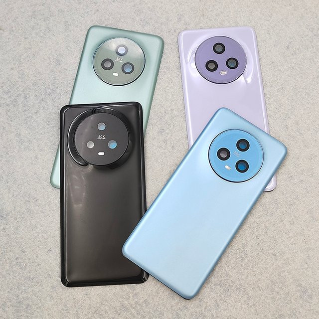 Honor Magic 5 5G Ersatz Gehäuse Rückseite mit Kameraobjektiv in Schwarz und Multicolour - Bild 1