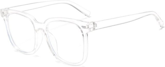 UISIMO Kinder Korrektionsbrille, Quadratisch, Vollrand, Kunststoff, White - Bild 1